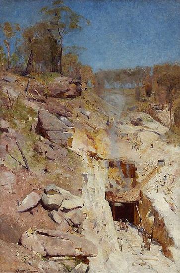 Arthur streeton Fire s On